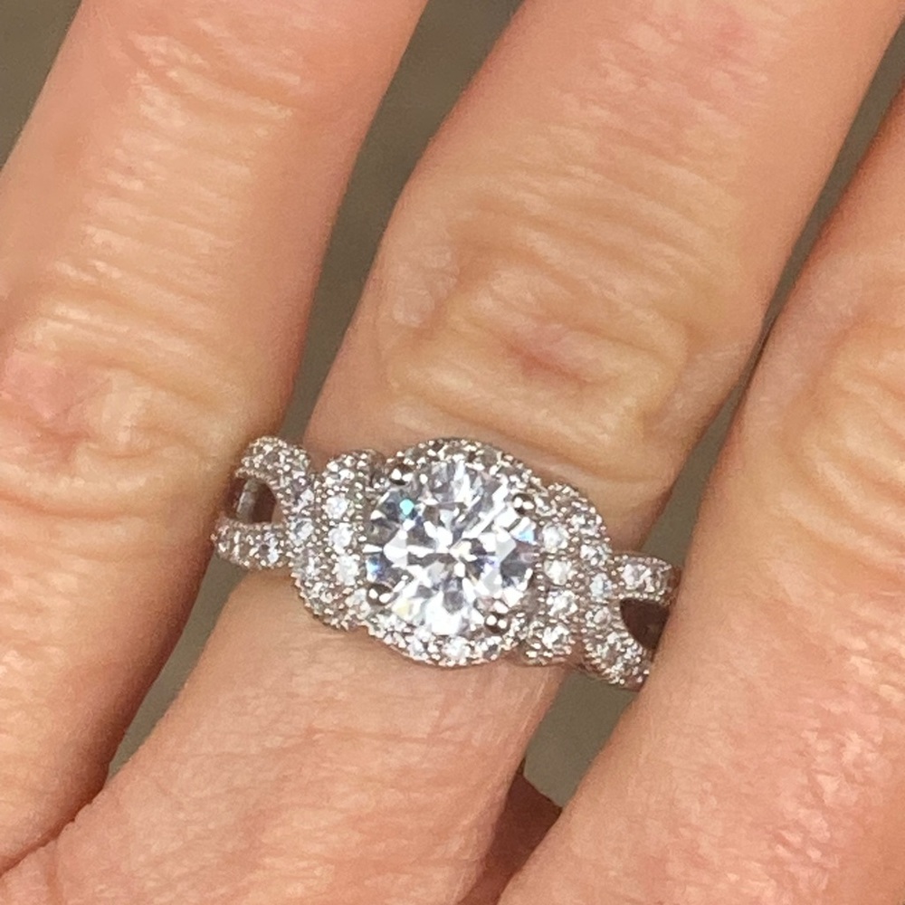 925 Sterling silver and CZ Ring